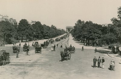 Bois de Boulogne Avenue by French Photographer